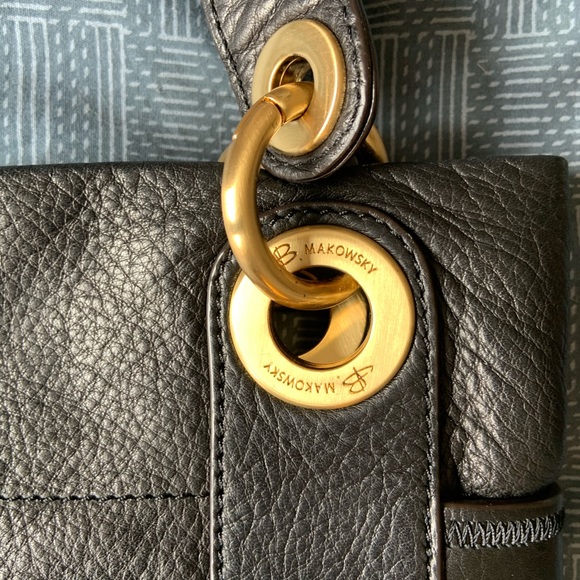 B. Makowsky leather bag - Picture 5 of 5